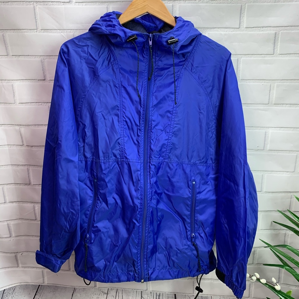 REI Windbreaker Jacket Blue
